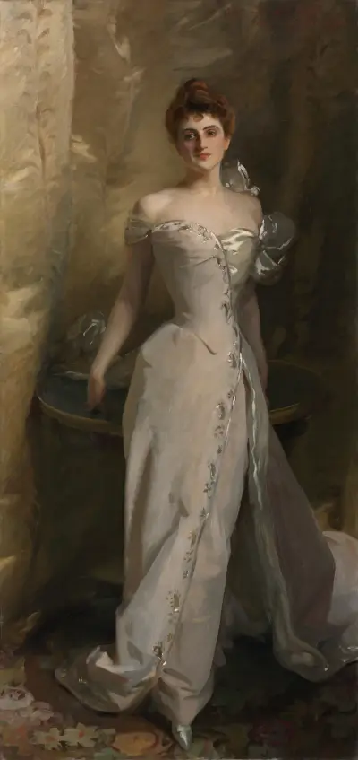 Portrait of Lisa Colt Curtis av John Singer Sargent