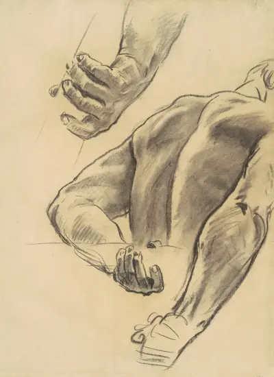 Studies for ‘Judgment’ av John Singer Sargent