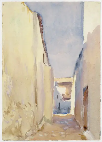 Tangier av John Singer Sargent