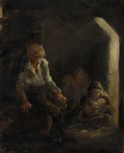 Weihnachten von Anna Bilińska-Bohdanowicz
