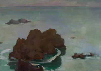 Rocky isle av Władysław Ślewiński