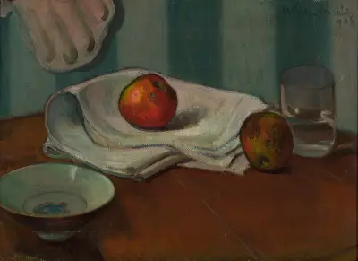 Still life, 1908 av Władysław Ślewiński