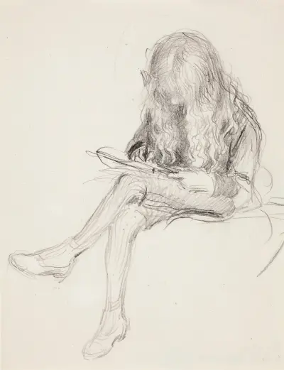 Antti Drawing, 1908 – nr 2 av Venny Soldan-Brofeldt