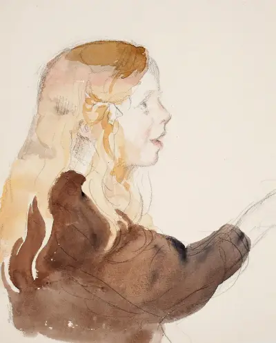 Portrait of Antti av Venny Soldan-Brofeldt