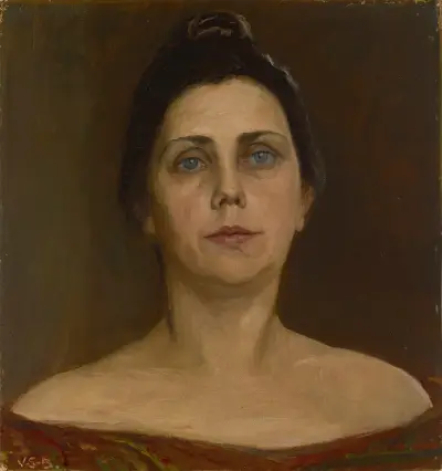 Portrait of Sigrid af Forselles av Venny Soldan-Brofeldt