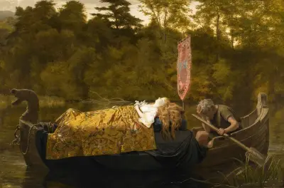 Elaine av Sophie Anderson