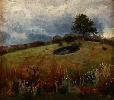 Landscape, 1890 av Jan Stanisławski
