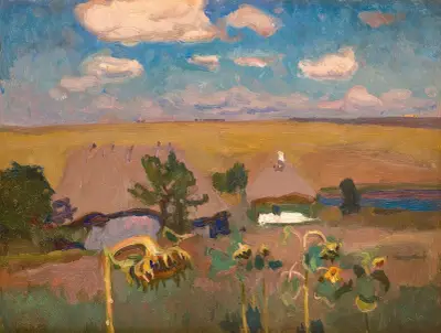 Sunflowers av Jan Stanisławski