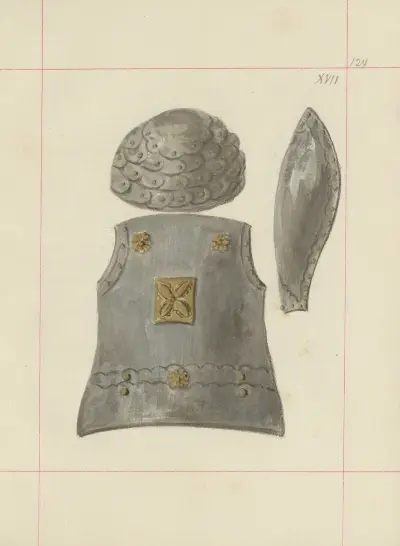 Broń zaczepna i odporna w Polsce. T. 5, Uzupełnienia Pl.093, Boleslaw Starzyński