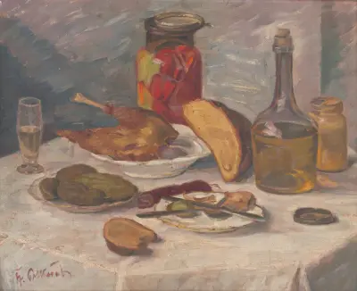Banquet Still Life von Štefan Polkoráb