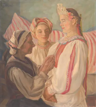 Bride from Heľpa von Štefan Polkoráb