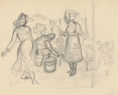 Grape Picking von Štefan Polkoráb