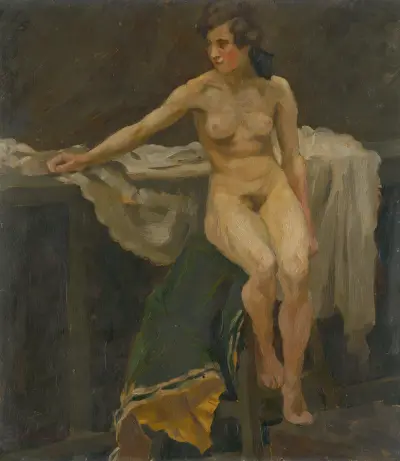 Study of Female Nude von Štefan Polkoráb