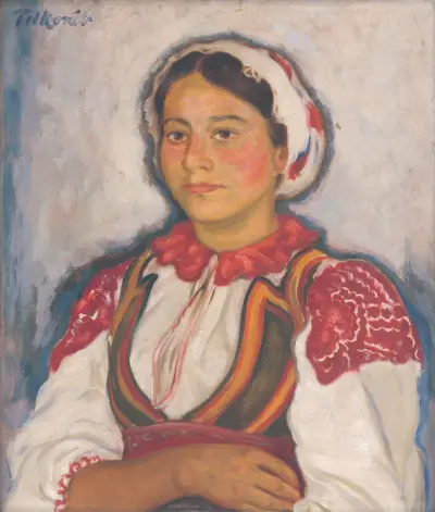 Woman from Lužná von Štefan Polkoráb