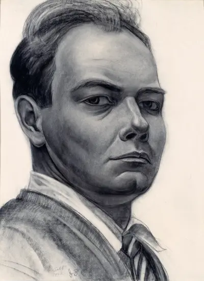 Self-Portrait av John Steuart Curry
