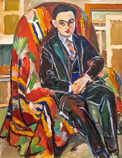Le Docteur Robert Le Masle av Suzanne Valadon