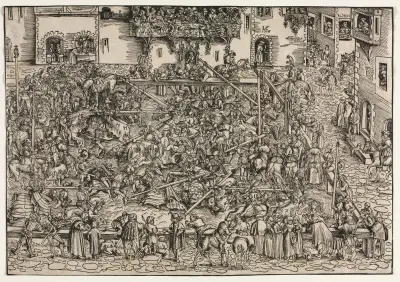 Turniej, Lucas Cranach the Elder