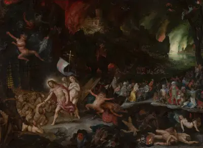 Christ’s Descent into Limbo av Jan Brueghel The Elder