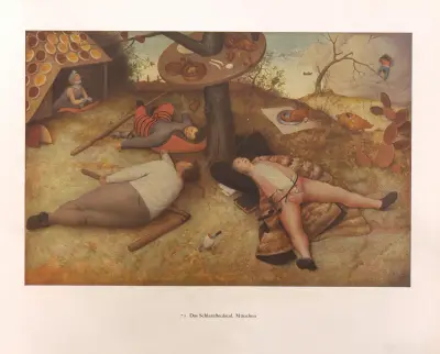 Země hojnosti, Pieter Bruegel The Elder