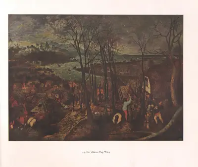 Der düstere Tag von Pieter Bruegel The Elder
