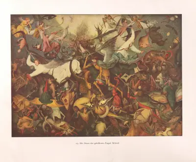 Der Sturz der gefallenen Engel, Pieter Bruegel The Elder