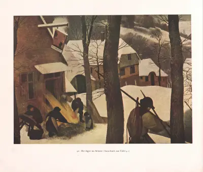 Die Jäger im Schnee – Nr. 1, Pieter Bruegel The Elder