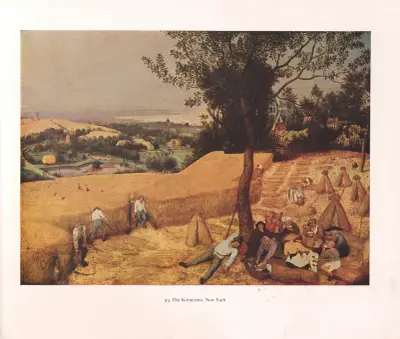 Sklizeň obilí, Pieter Bruegel The Elder