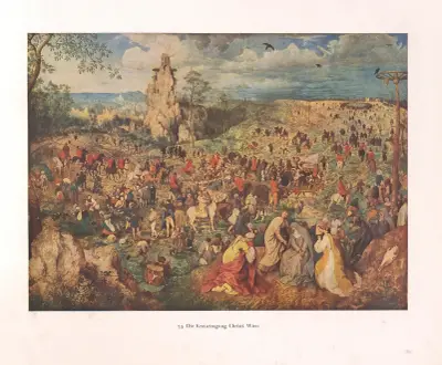 Kristus na cestě na Golgotu, Pieter Bruegel The Elder