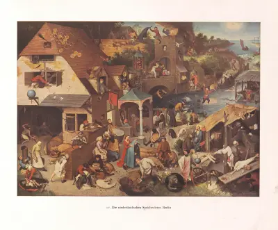 Nizozemská přísloví – Nr. 2, Pieter Bruegel The Elder