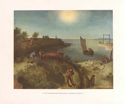 Die niederländischen Sprichwörter – Nr. 1, Pieter Bruegel The Elder