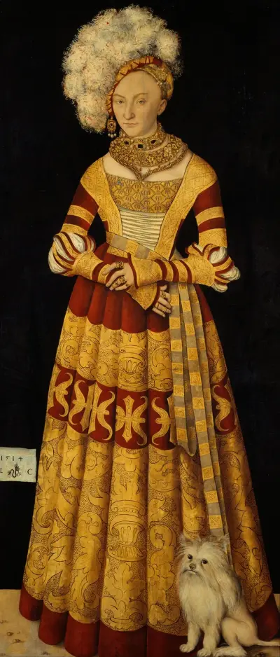 Księżna Katharina von Mecklenburg, Lucas Cranach the Elder