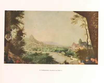 Krajina s řekou, Pieter Bruegel The Elder