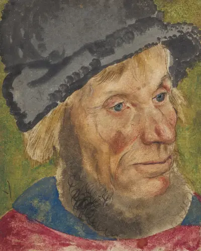 Head of a Peasant von Lucas Cranach the Elder