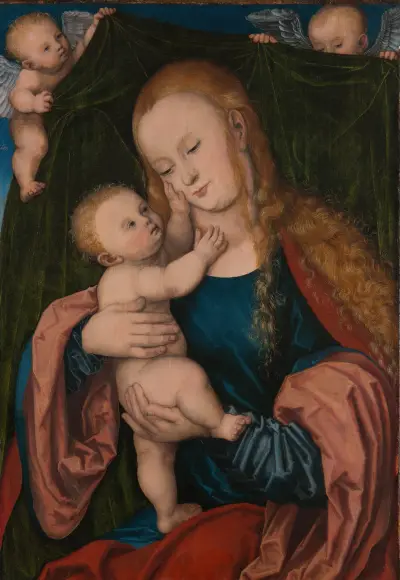 Madonna z Dzieciątkiem, 1527, Lucas Cranach the Elder