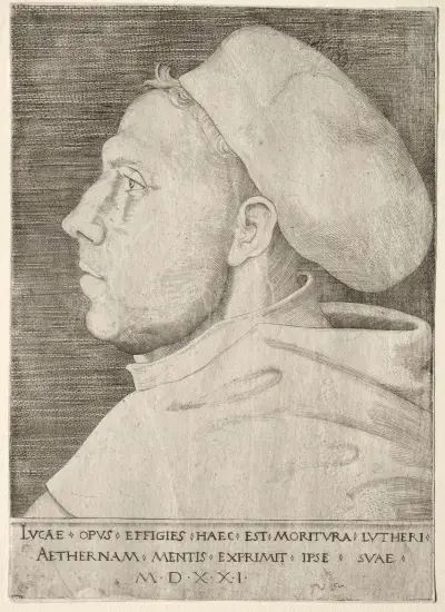 Martin Luther – Nr. 1 von Lucas Cranach the Elder