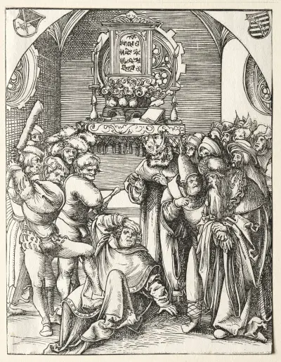 Martyrdom of St. Judas Thaddeus von Lucas Cranach the Elder