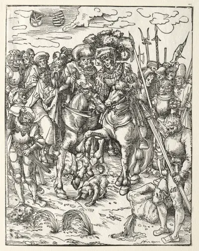 Martyrium des heiligen Matthäus von Lucas Cranach the Elder