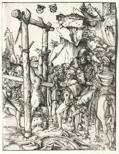 Martyrdom of St. Simeon von Lucas Cranach the Elder