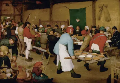 Sedlákova svatba, Pieter Bruegel The Elder