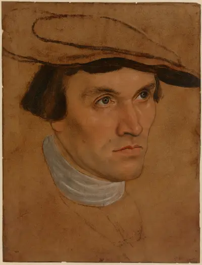 Bildnis eines Mannes, 1530 von Lucas Cranach the Elder