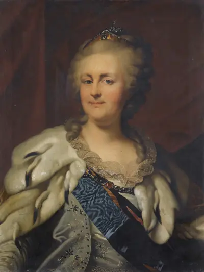 Portret Katarzyny Wielkiej, Johann Baptist von Lampi the Elder