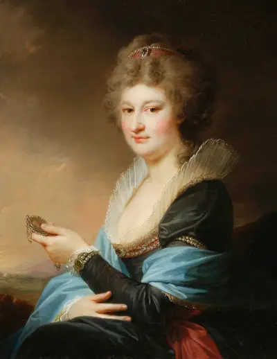 Portret Józefy z domu Radziwiłł, Johann Baptist von Lampi the Elder