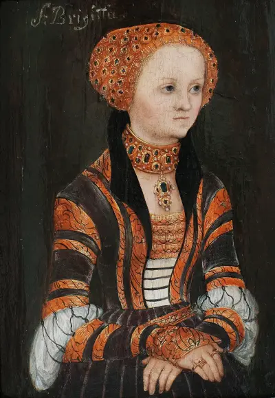 Portret św. Brygidy Szwedzkiej, Lucas Cranach the Elder