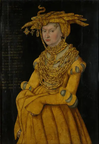 Bildnis der Herzogin Katharina von Lucas Cranach the Elder