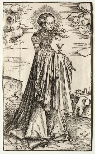 Święta Barbara, Lucas Cranach the Elder
