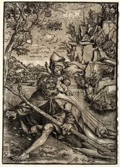 Święty Krzysztof, Lucas Cranach the Elder