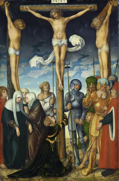 Ukrzyżowanie, 1508, Lucas Cranach the Elder