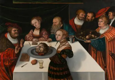 Uczta Heroda, Lucas Cranach the Elder