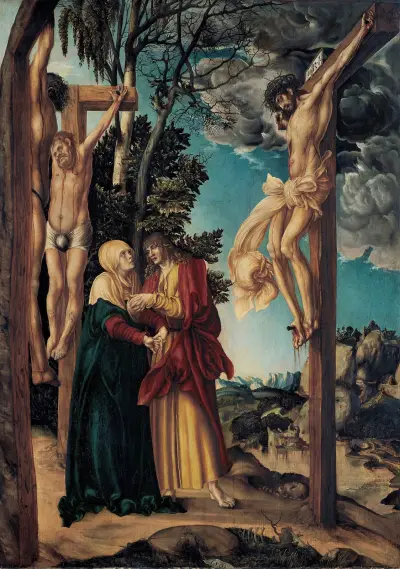 Die Beweinung Christi, 1503 von Lucas Cranach the Elder