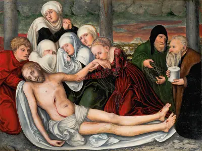 Opłakiwanie Chrystusa, Lucas Cranach the Elder